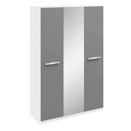Moritz 3 Door Mirrored Wardrobe