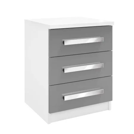 Moritz 3 Drawer Bedside