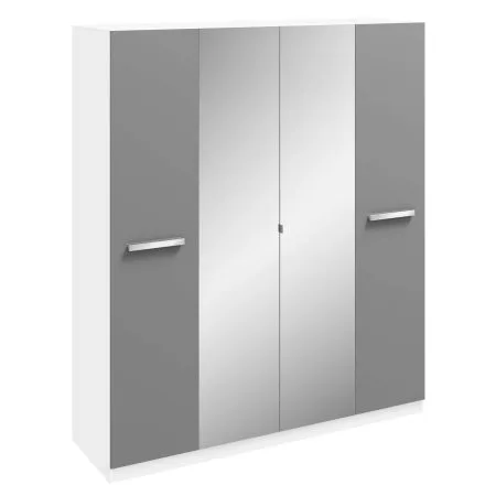 Moritz 4 Door Mirrored Wardrobe