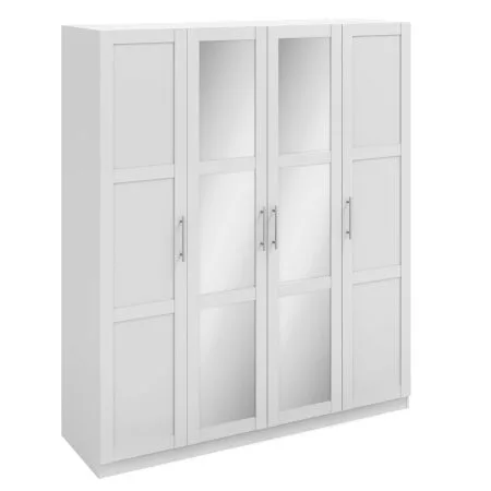 Orlando 4 Door Mirrored Wardrobe